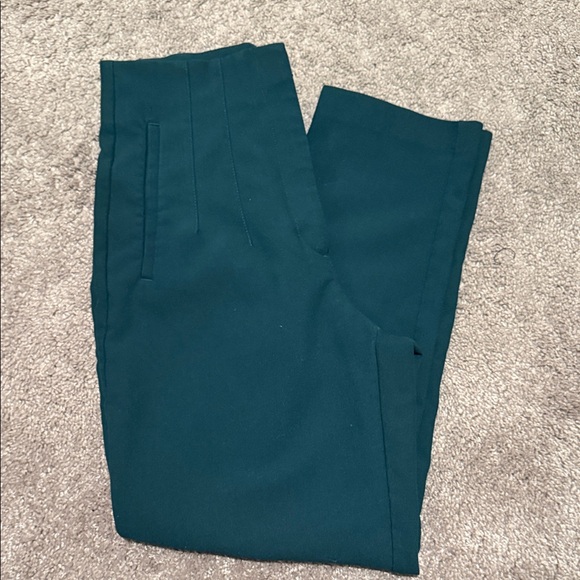 Zara Forest Green High Waisted Pants - Picture 5 of 6
